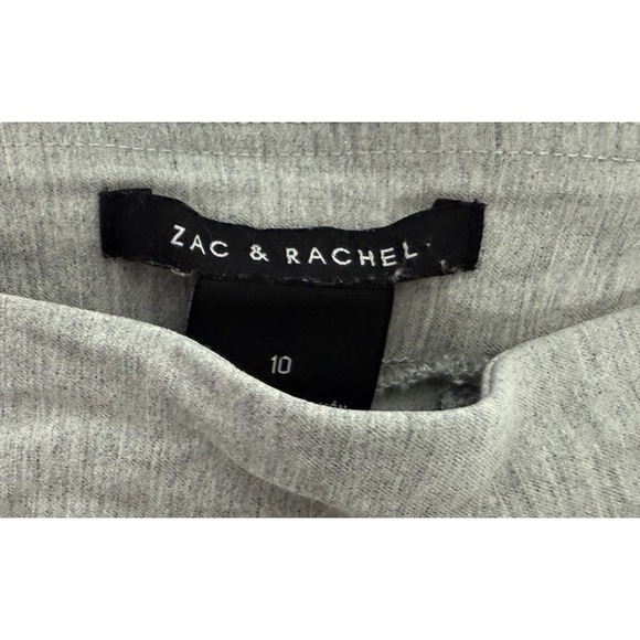 Zac &rachel Gray Stretchy Slacks Womens 10 - Picture 3 of 5